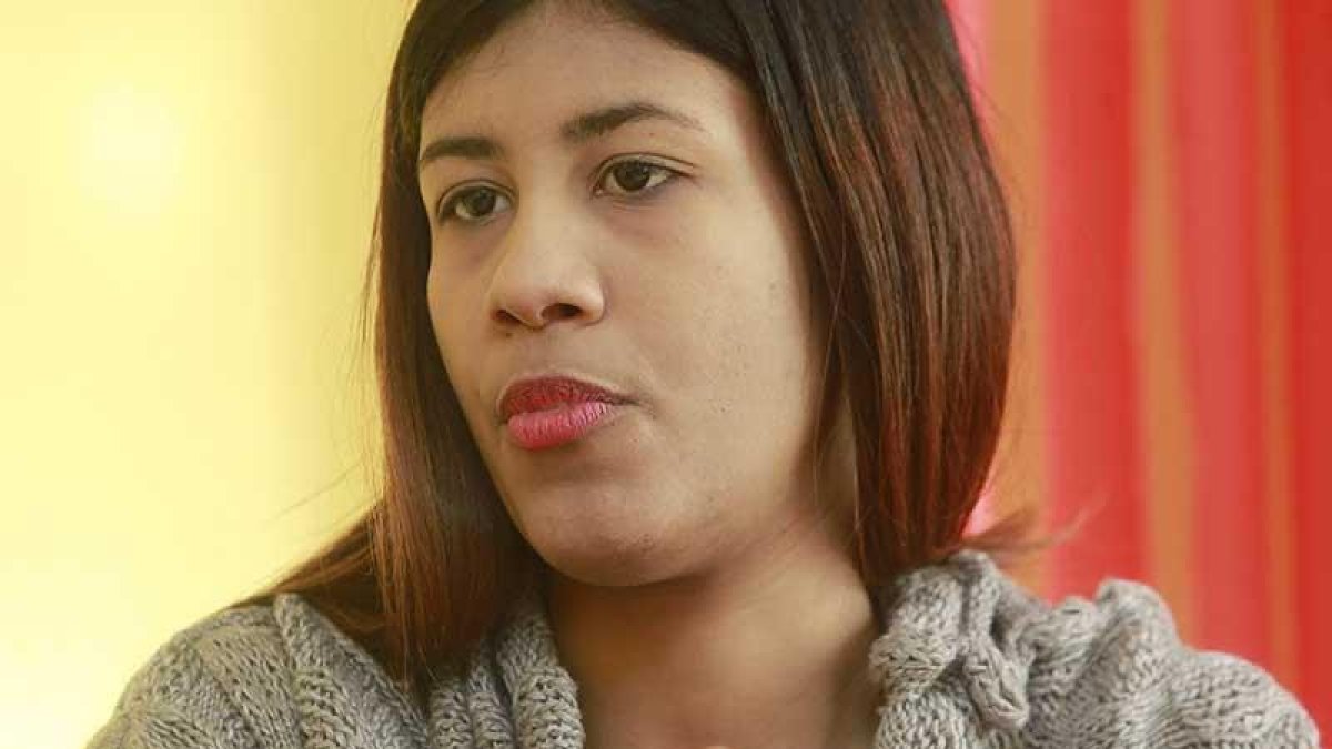 Daniela Sierra, venezolana afincada en Burgos.-R. OCHOA