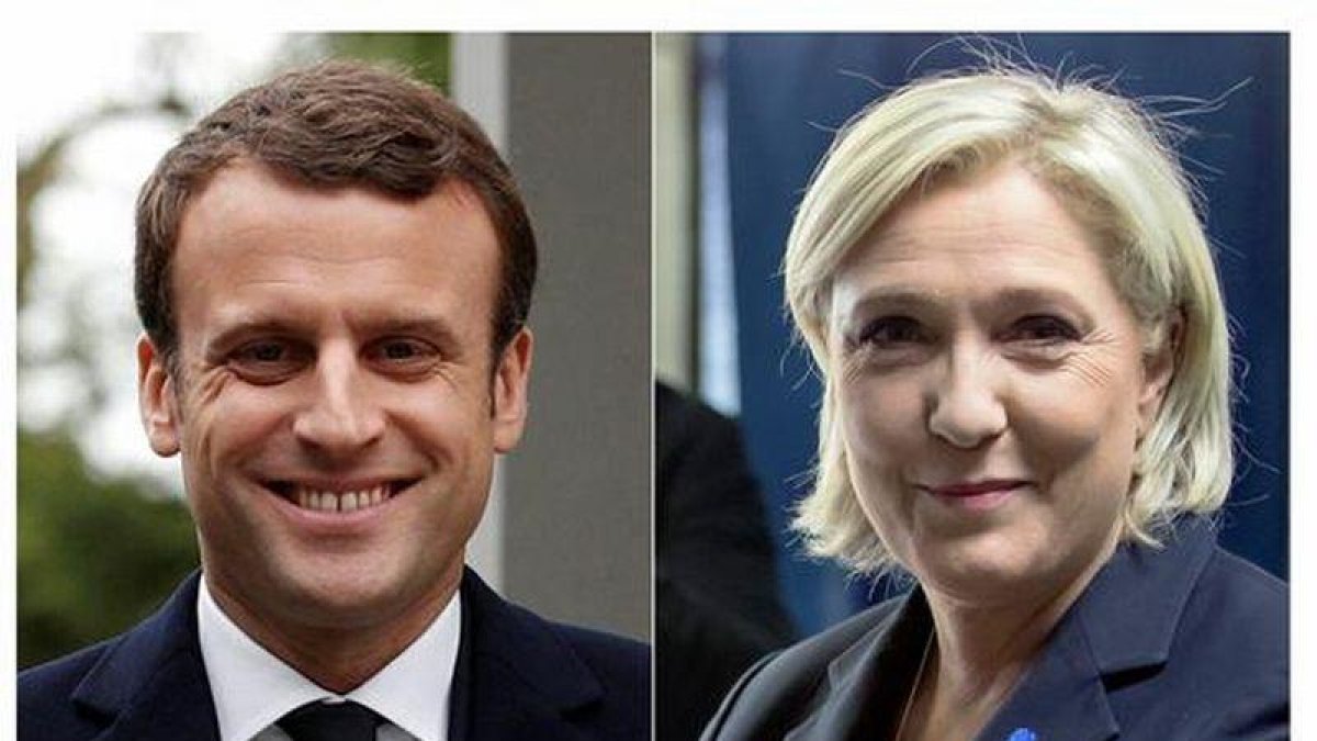 El socioliberal Emmanuel Macron y la ultraderechista Marine Le Pen-EFE / ARCHIVO