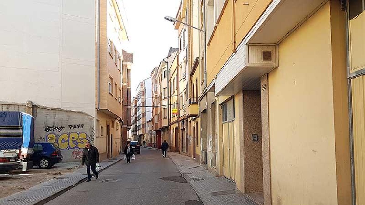 La calle Soria de Aranda de Duero ocupó buena parte de protagonismo durante el último pleno municipal.-L.V.
