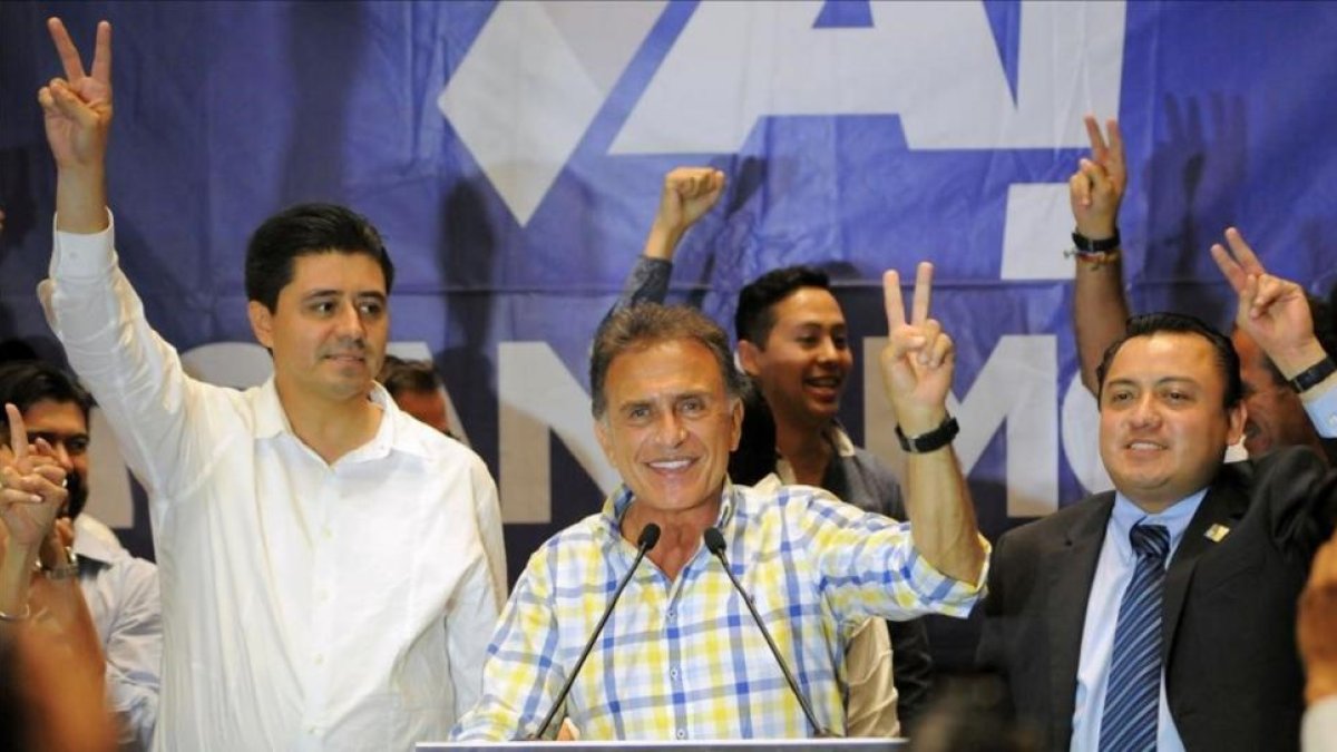 Miguel Angel Yunes, candidato a gobernador del estado mexicano de Veracruz por el PAN.-REUTERS / YAHIR CEBALLOS