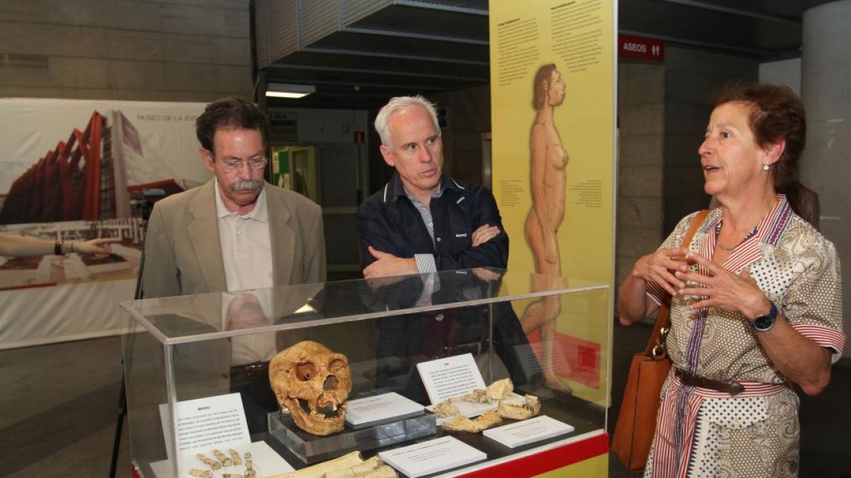 Jorge Juan Fernández, Luis Domingo González y Aurora Martín.-ICAL