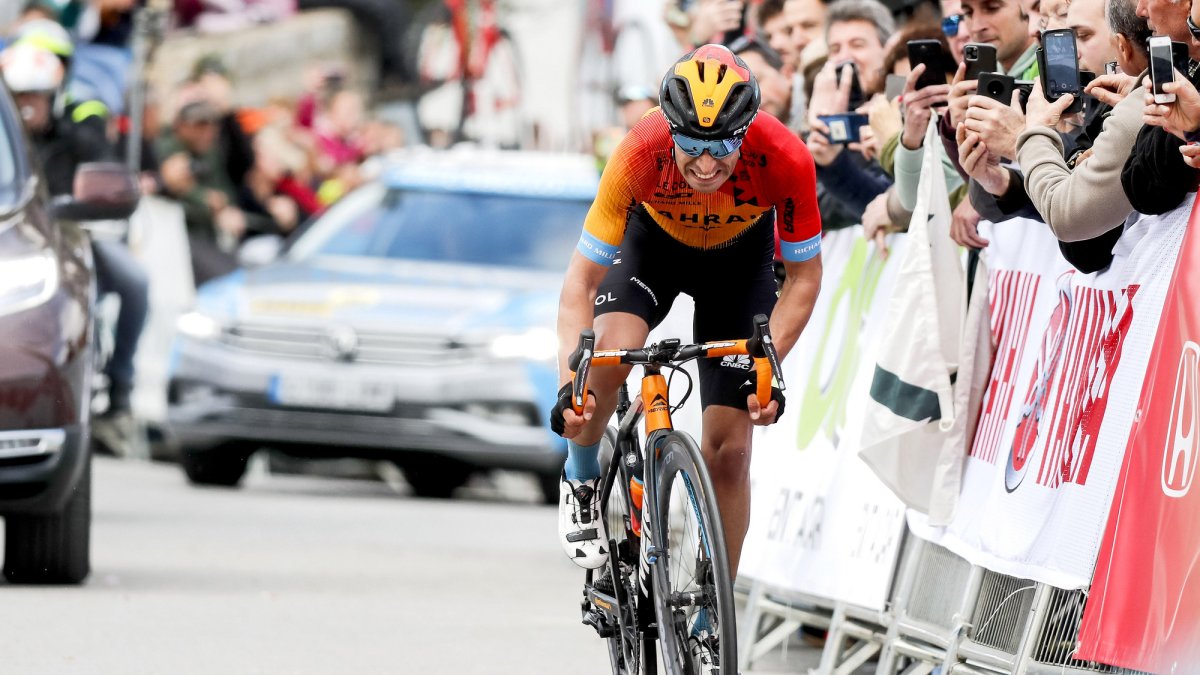 Mikel Landa, que ya se proclamó vencedor en Burgos en 2017, es uno de los grandes favoritos para el maillot morado. ECB