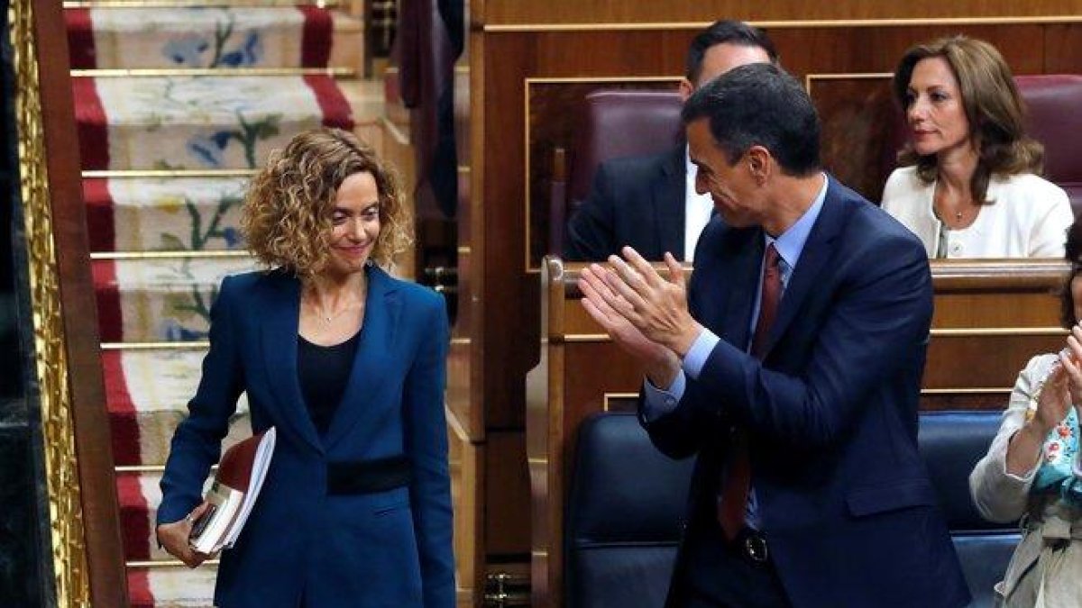 Pedro Sánchez se reunirá con Meritxell Batet el 2 de julio para fijar la fecha de investidura.-EFE