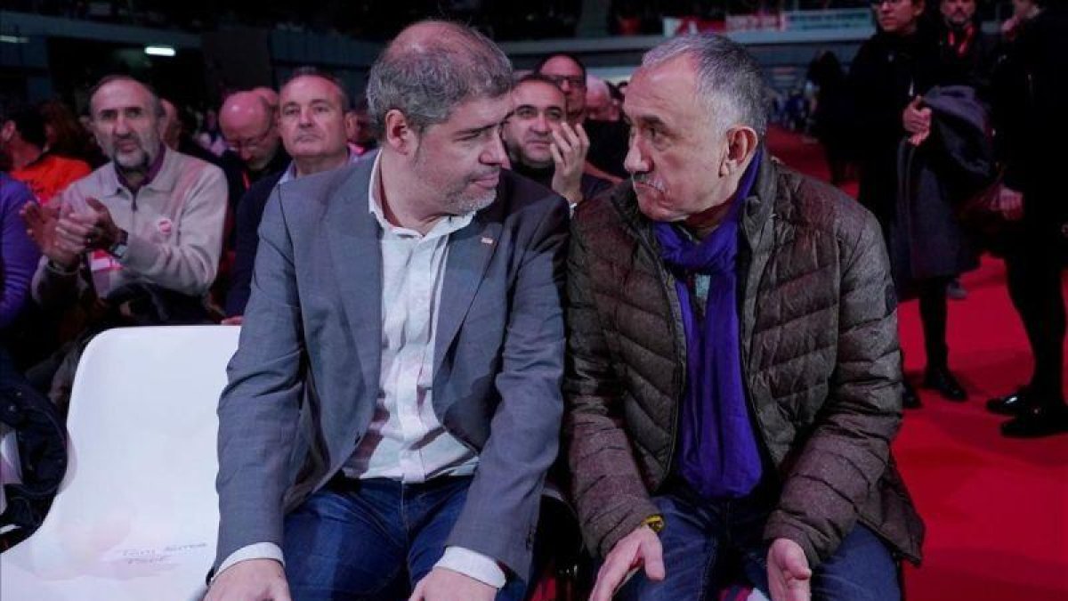 Unai Sordo y José Álvarez.-JOSÉ LUIS ROCA