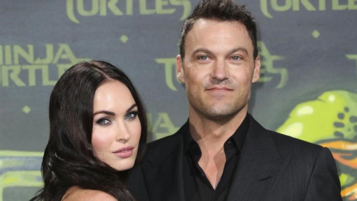 Megan Fox y Brian Austin Green.-GTRES