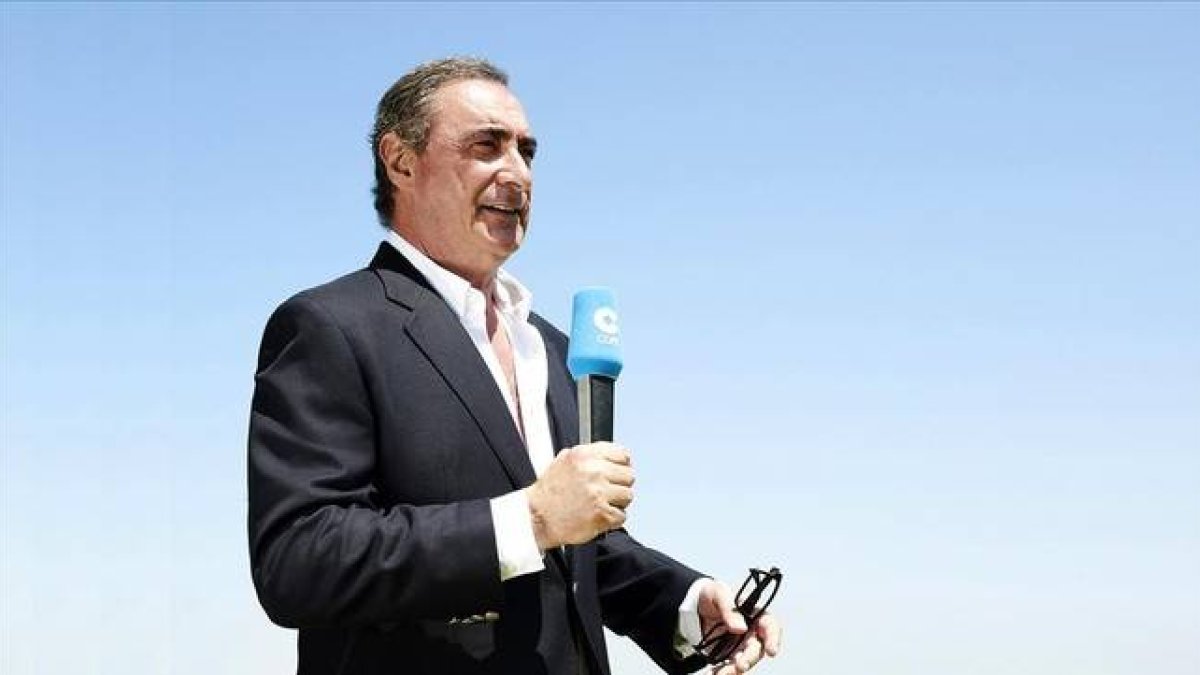 El periodista radiofónico Carlos Herrera.-