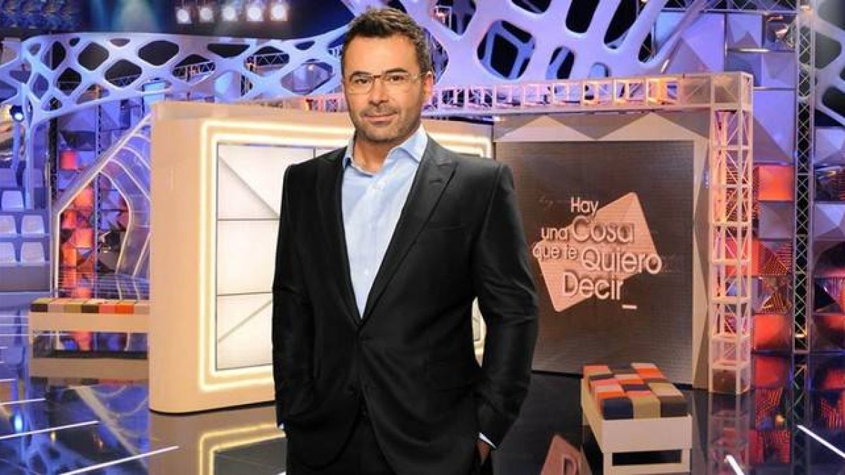 Jorge Javier Vázquez, en el plató de 'Hay una cosa que te quiero decir', de Tele 5.-Foto: ARCHIVO