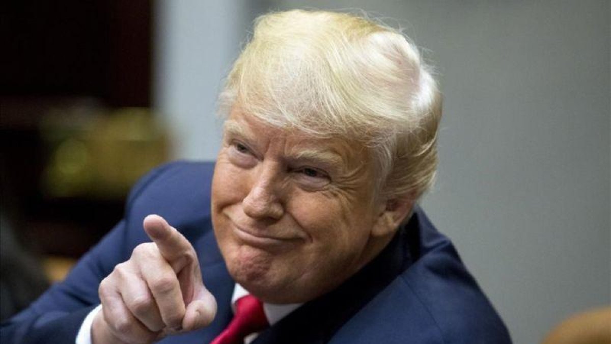 El presidente de Estados Unidos, Donald Trump.-/ MICHAEL REYNOLDS (EFE)