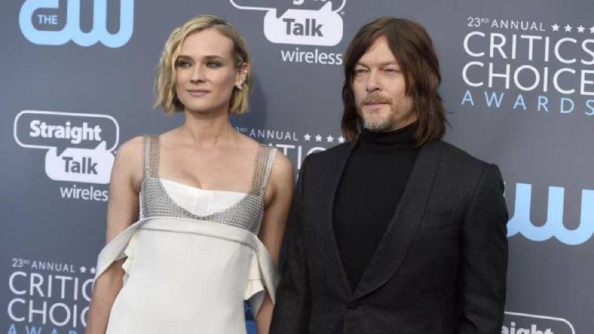 Diane Kruger y Norman Reedus.-EL PERIÓDICO