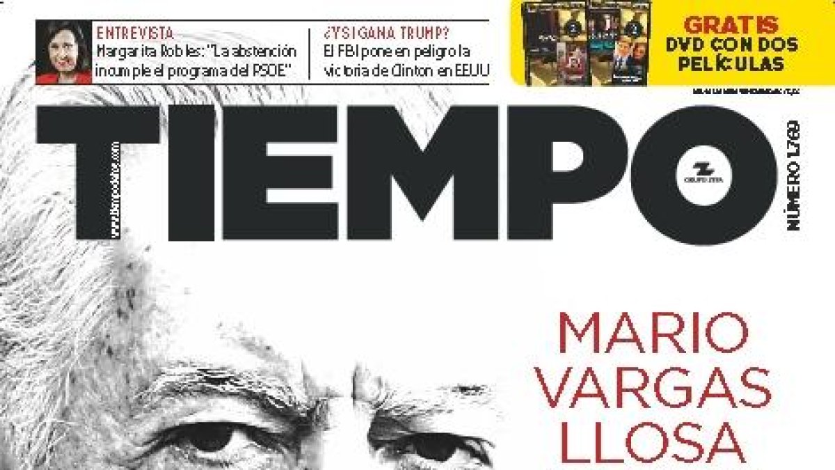 Portada de la revista TIEMPO.-EL PERIÓDICO