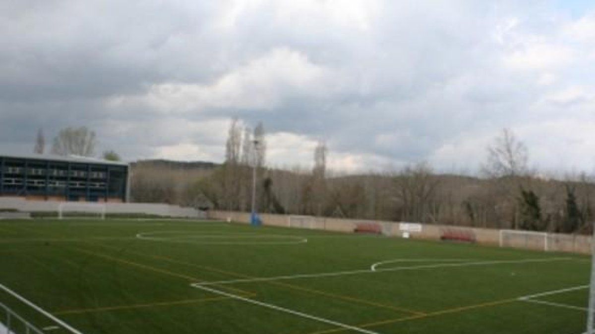 El campo muninicipal del Pont Major en Girona.-
