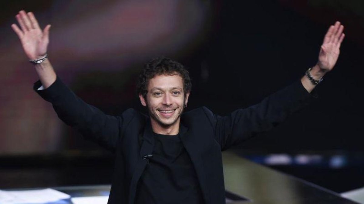 Valentino Rossi, anoche, en el programa de RAI1 Che tempo che fa-GETTY / STEFANIA D'ALESSANDRO