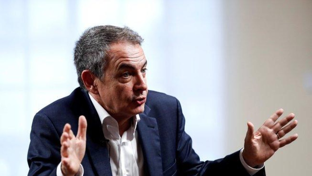 El expresidente del Gobierno, José Luis Rodríguez Zapatero.-SEBASTIAO MOREIRA (EFE)