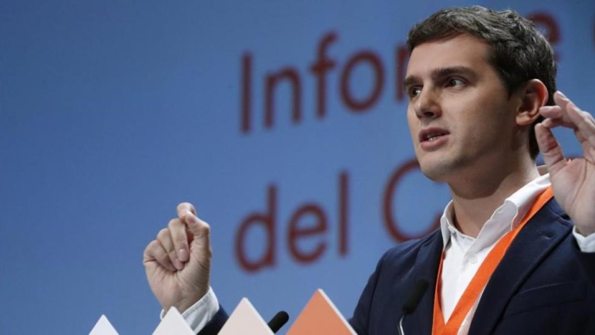 Albert Rivera, presidente de Ciudadanos.-Zipi