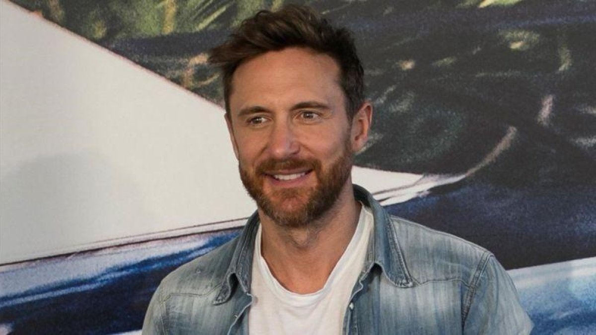 David Guetta posa en la presentacion en rueda de prensa de su nuevo album de estudio 7 en el que colaboran entre otros Jason Derulo, Sia, Justin Bieber y Nicki Minaj, el pasado miércoles en Madrid.-SANTI DONAIRE