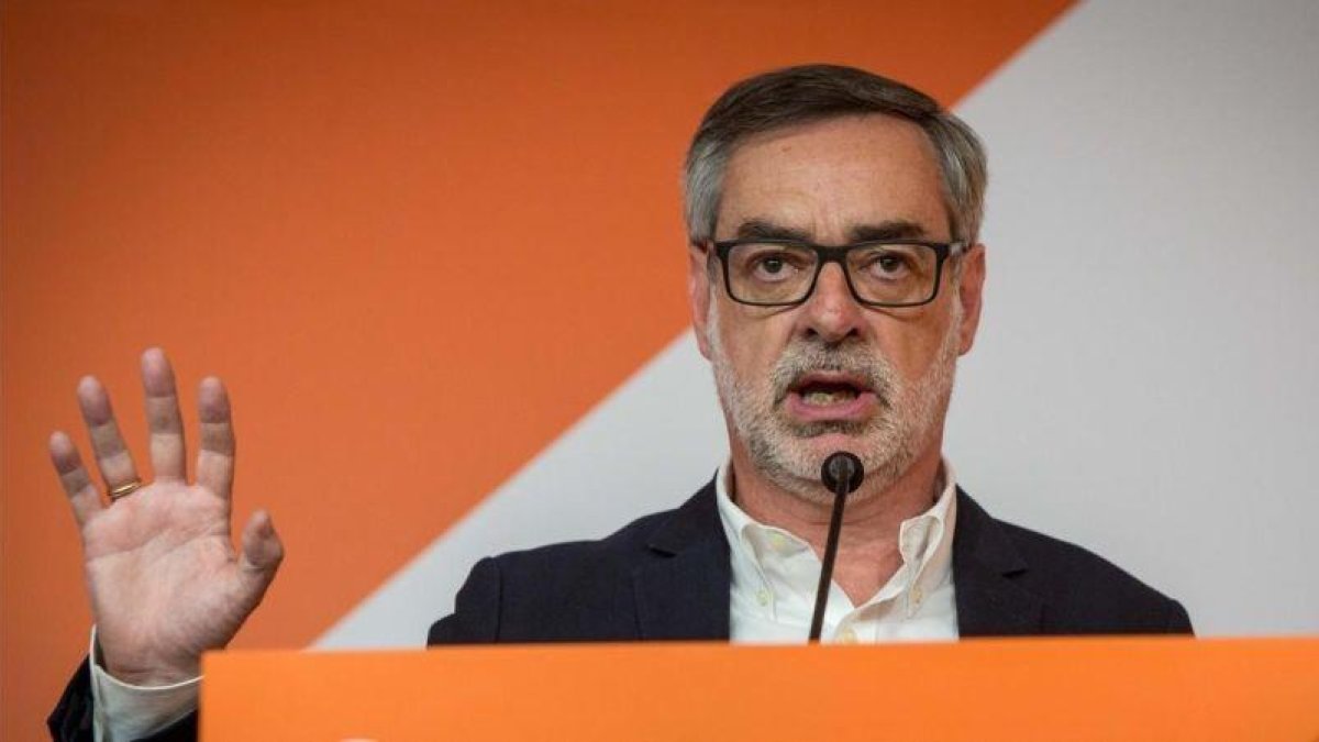 José Manuel Villegas, secretario general de Ciudadanos.-BIEL ALINO