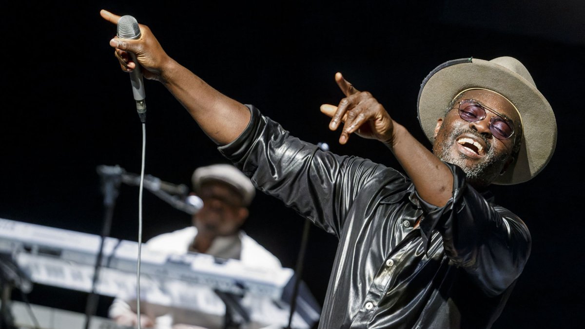 Steffen Morrison demostró en el auditorio de la avenida de Cantabria que es un auténtico showman. SANTI OTERO