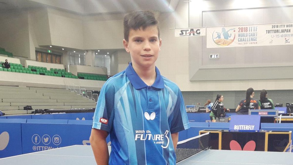 Daniel Berzosa ha sido uno de los palistas más jóvenes del Mundial Cadete-ECB
