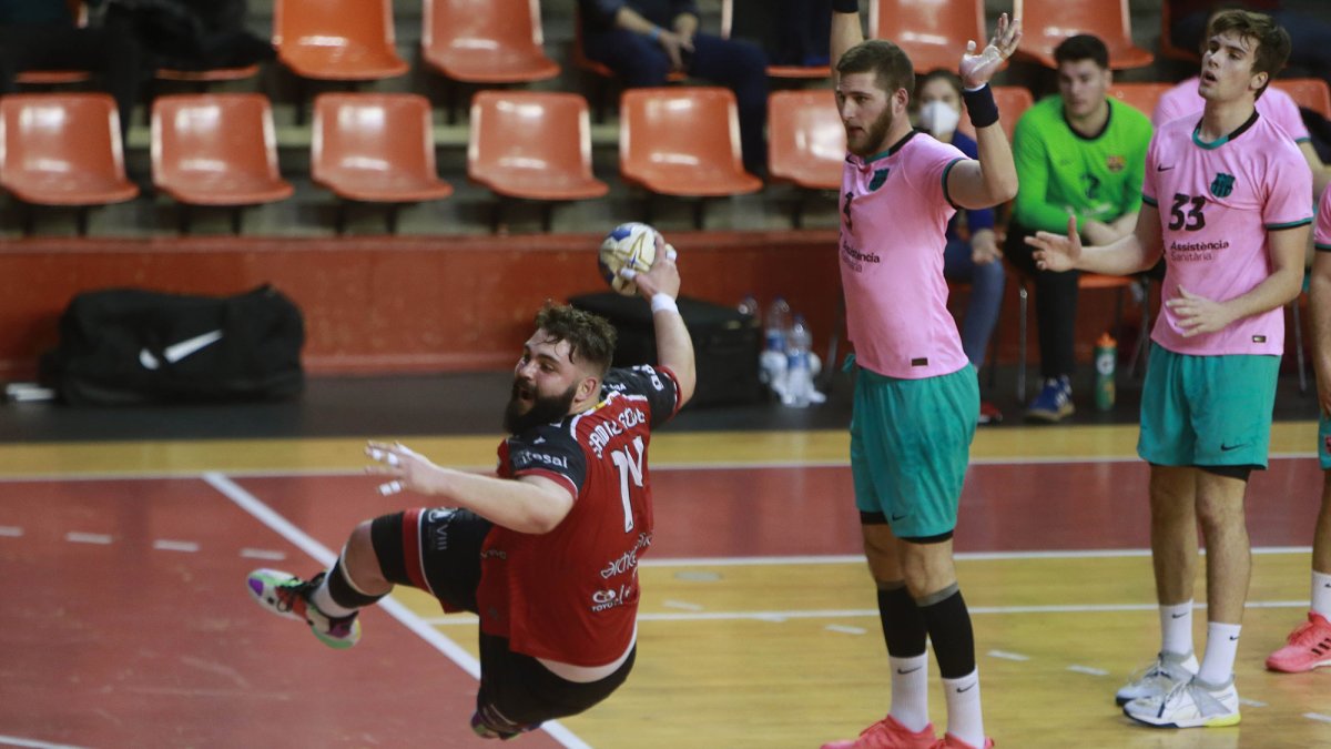 El UBU San Pablo despidió 2020 con un triunfo ante el Barça B. RAÚL G. OCHOA