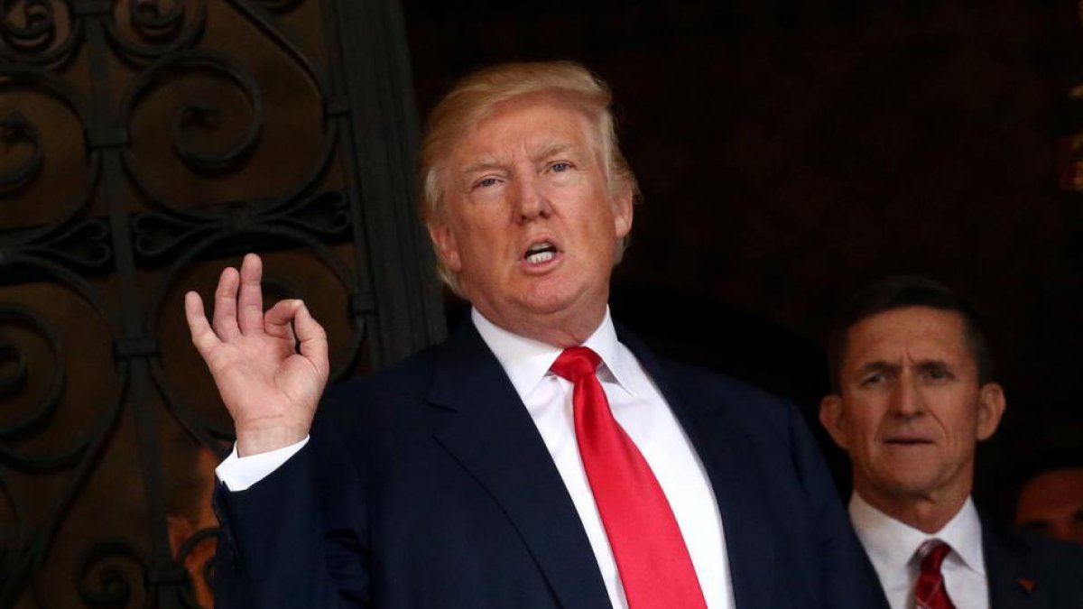 Donald Trump en Palm Beach.-REUTERS