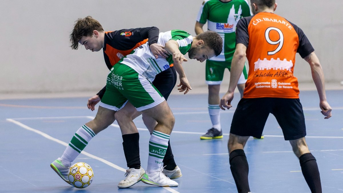 Lance del partido. SANTI OTERO