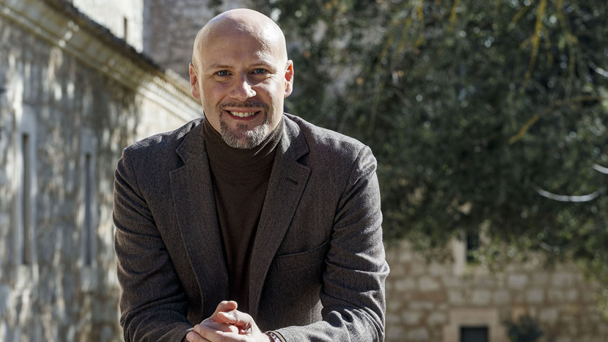 Francisco Javier Centeno, miembro del grupo EAPEP de la Universidad de Burgos. SANTI OTERO