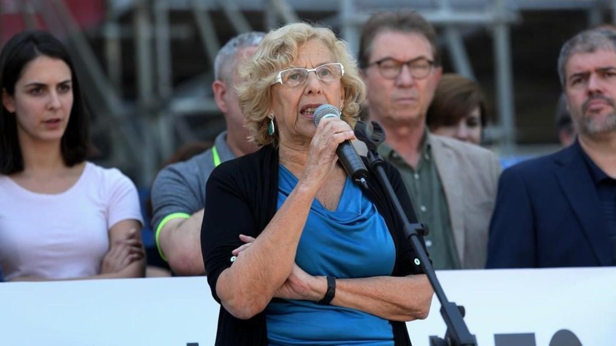Manuela Carmena, alcaldesa de Madrid-DAVID CASTRO