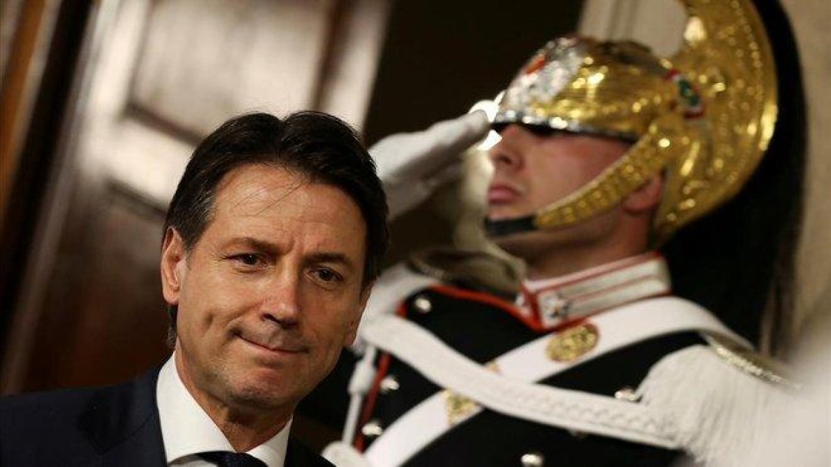El primer ministro Giuseppe Conte.-ALESSANDRO BIANCHI