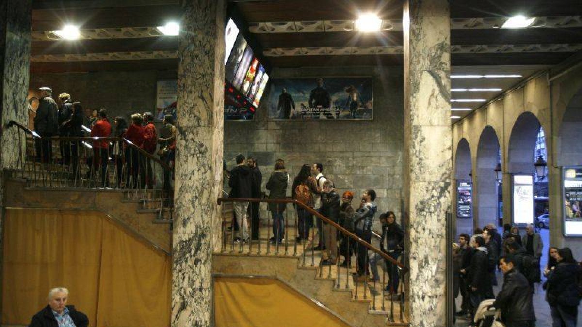 Foto de archivo de una de las ultimas fiestas del Cine celebradas en Zaragoza.-Foto: EL PERIÓDICO