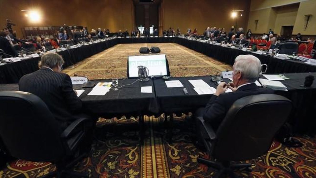 Aspecto de la reunión del Consejo Fundador de la AMA, en Colorado Spring.-AP / BRENNAN LINSLEY