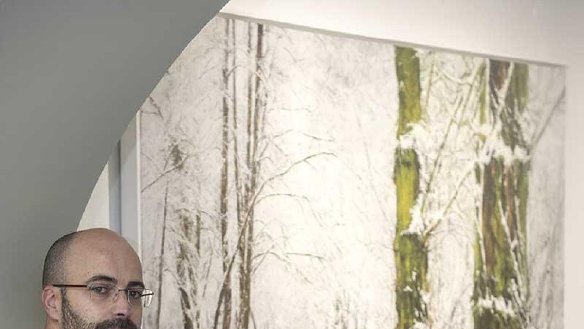 La trayectoria de Guillermo Sedano está marcada por la nieve y la belleza de la naturaleza.-Israel L. Murillo
