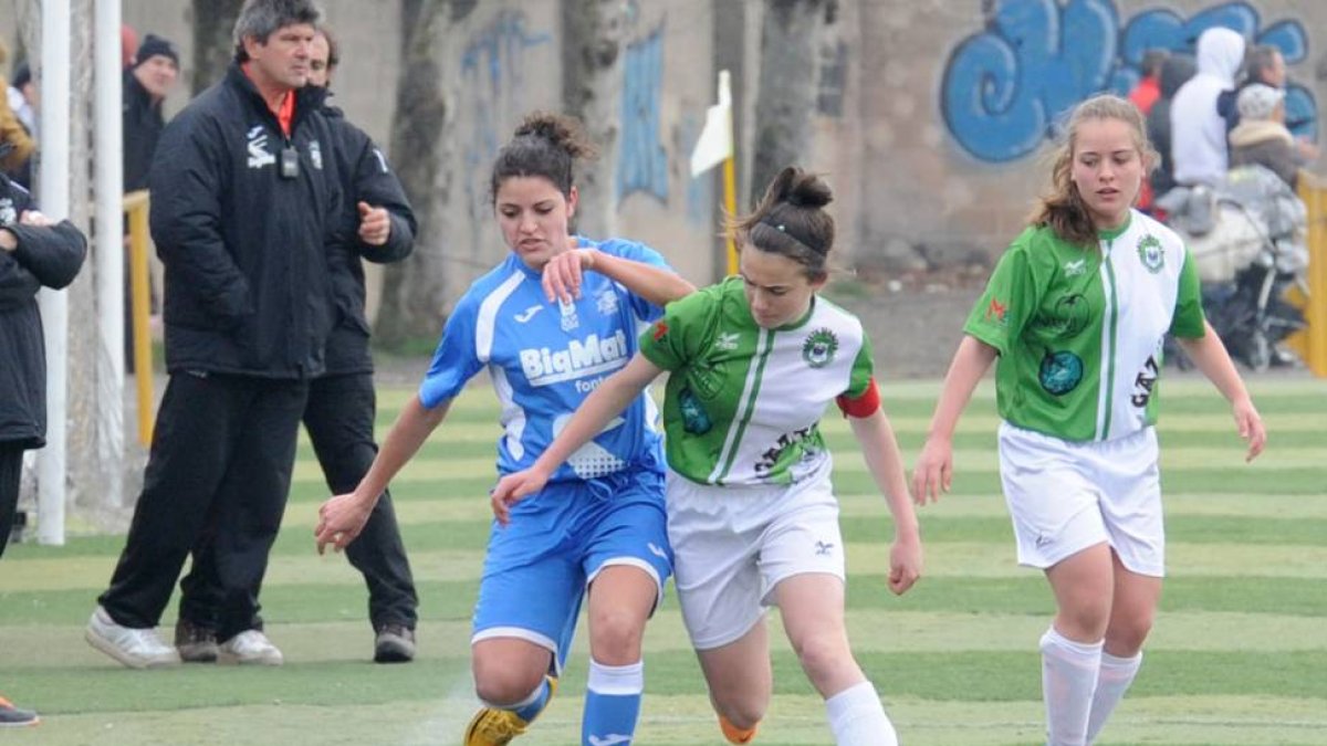 Sara Llopis fue la autora del primer tanto del BigMat Fontecha-Israel L. Murillo