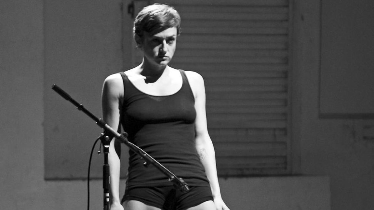 ‘Auto-o cómo generar multitud de maneras de mirar un cuerpo’, de Lara Brown, se estrenó en el Escena Abierta.-