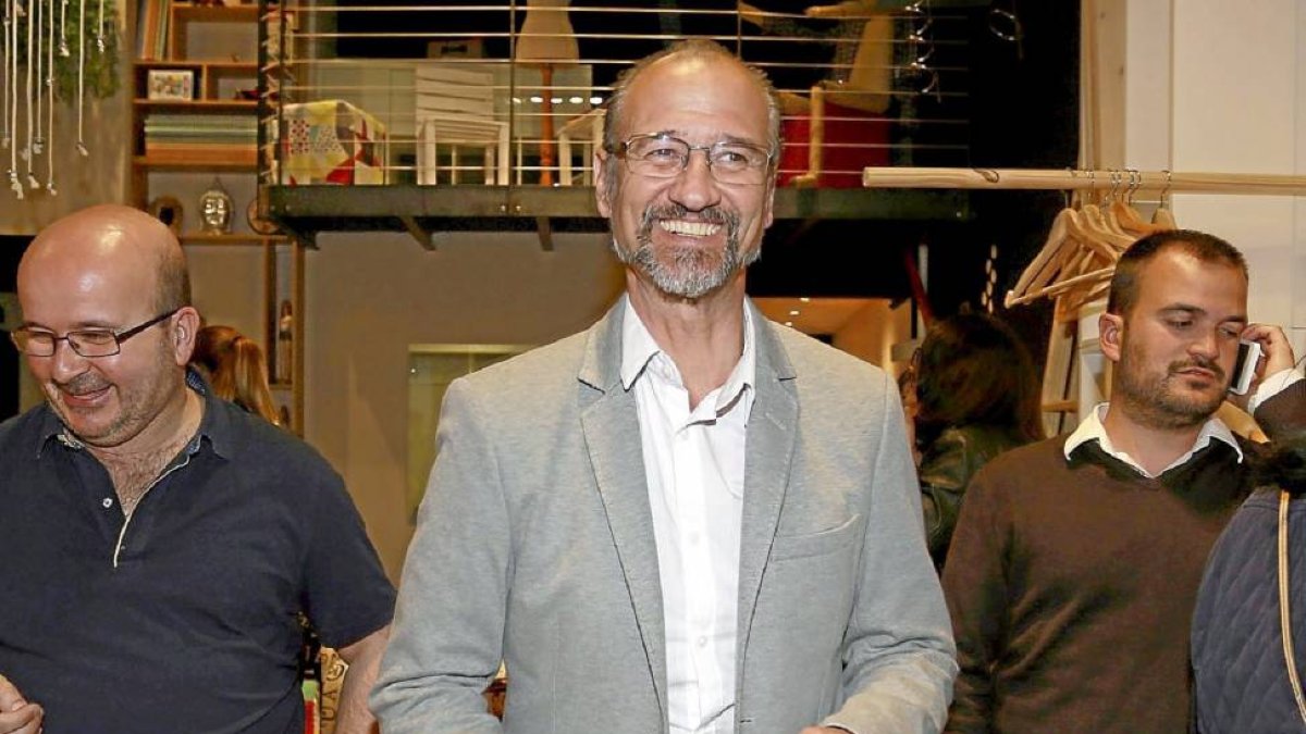 Luis Fuentes, líder de Ciudadanos en Castilla y León muestra su alegria-Ical