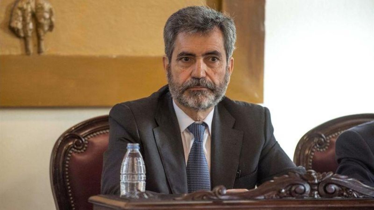 El presidente del Tribunal Supremo, Carlos Lesmes.-ISMAEL HERRERO (EFE)