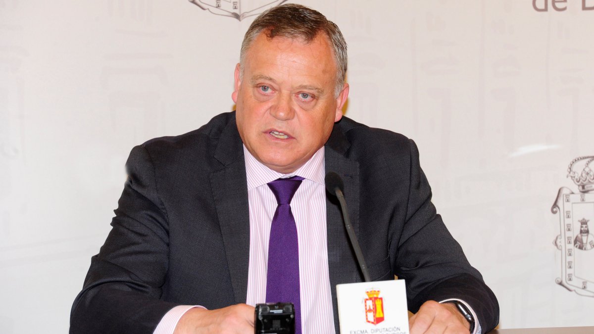 El vicepresidente de la Diputación y máximo responsable de Sodebur, Lorenzo Rodríguez, en una imagen de archivo. ECB