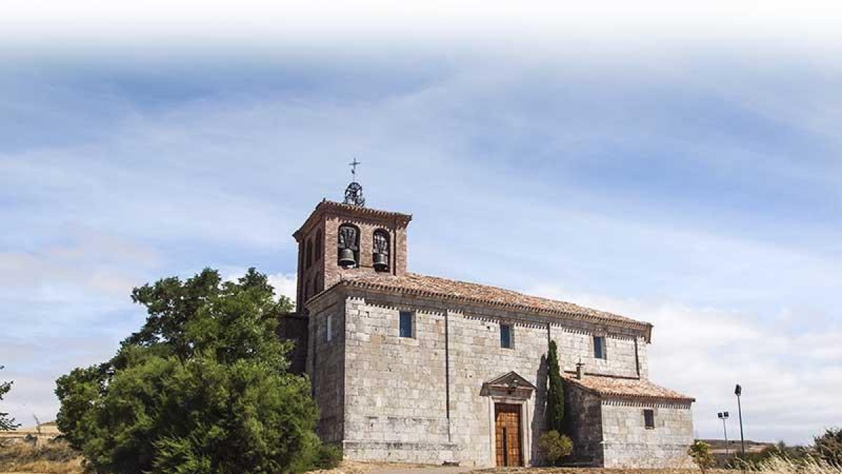 Vista de la iglesia de San Pedro de Cátedra.-RUIZ de AUSTRI