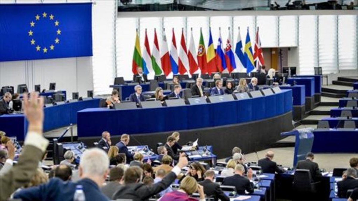Sesión plenaria en el Parlamento Europeo.-/ MICHEL CHRISTEN