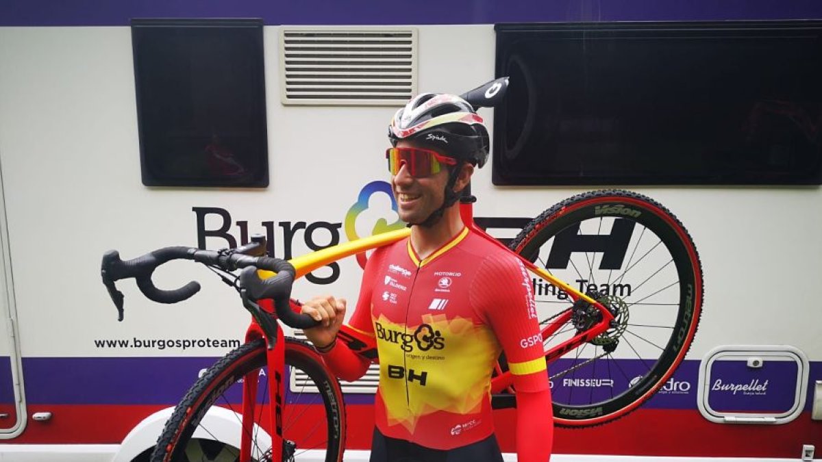 Felipe Orts durante una competición. BURGOS BH