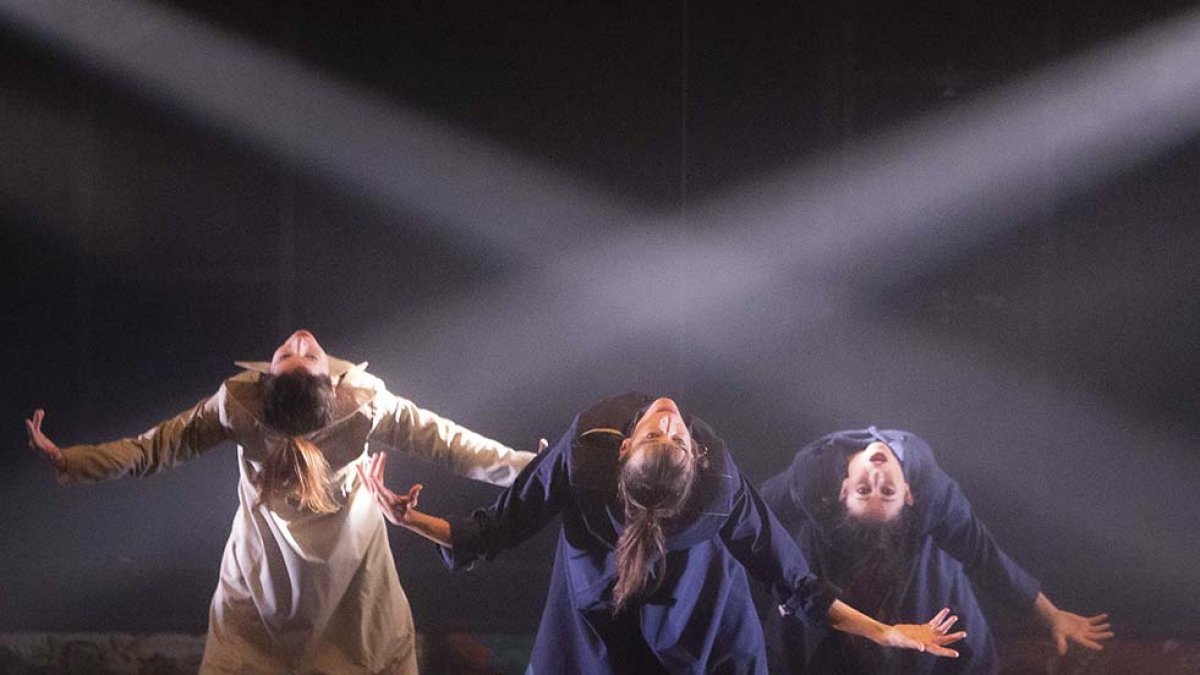 El espectáculo comenzó la gira hace un mes en Valladolid y ayer se estrenó en el Principal. RAÚL OCHOA