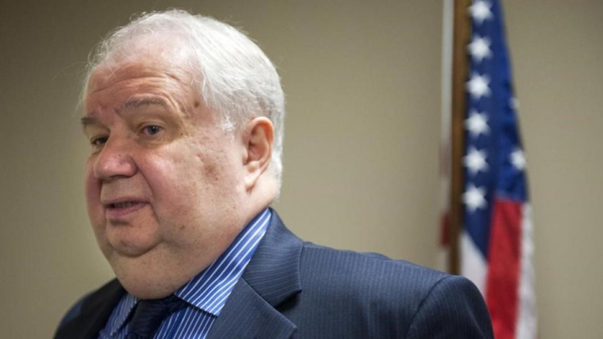 El embajador ruso en EEUU Segey Kislay.-Cliff Owen
