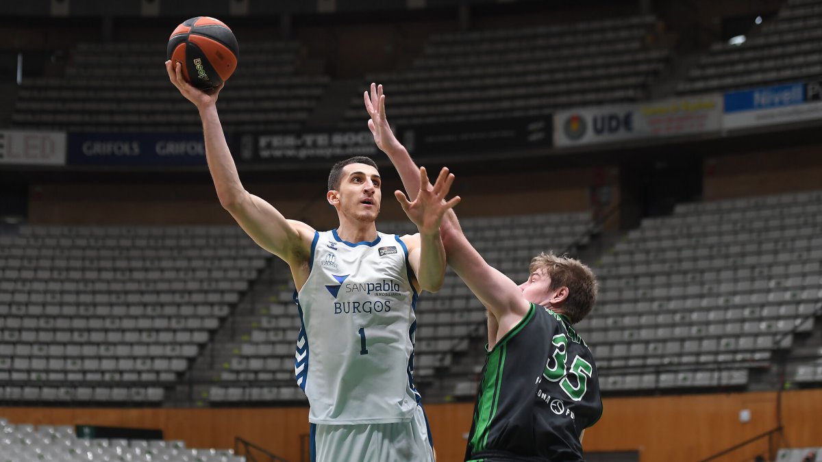 Kravic fue una de las principales bazas ofensivas del San Pablo durante la primera mitad. ACB PHOTO / D. GRAU