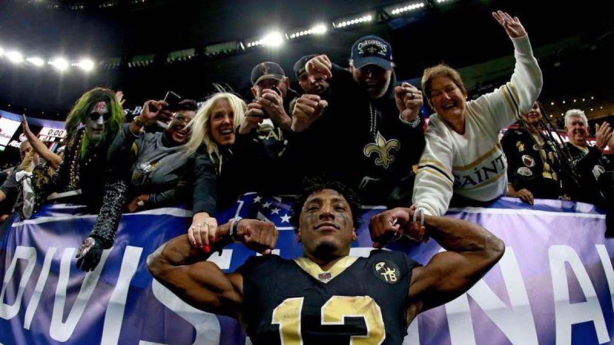 Los Saints llegan por primera vez desde el 2009 a la Final de la NFC.-GETTY IMAGES