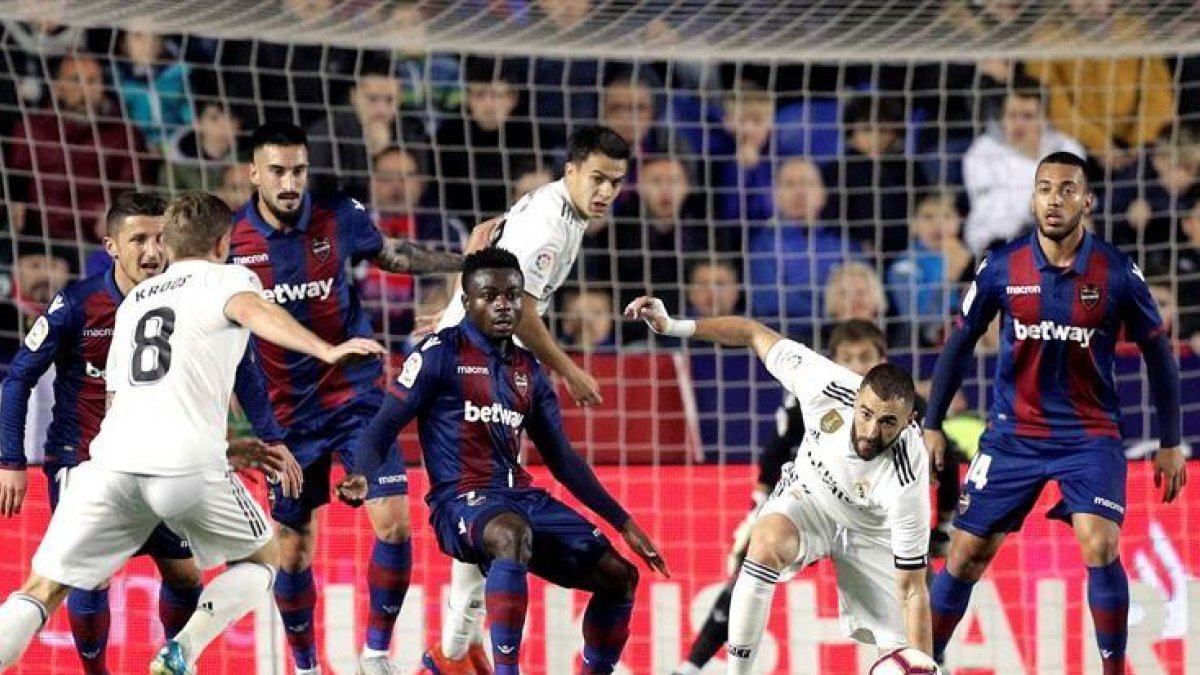 Imagen del partido del Ciudad de Valencia.-EFE