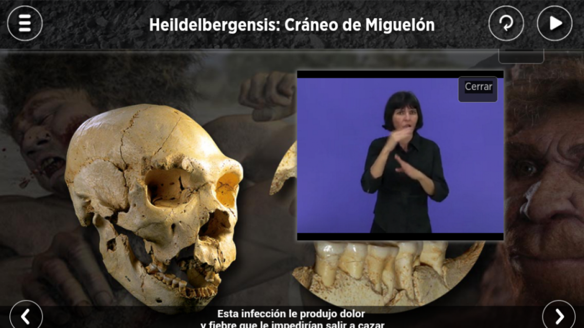 El contenido de la App ha sido desarrollado por la Fundación Atapuerca.-