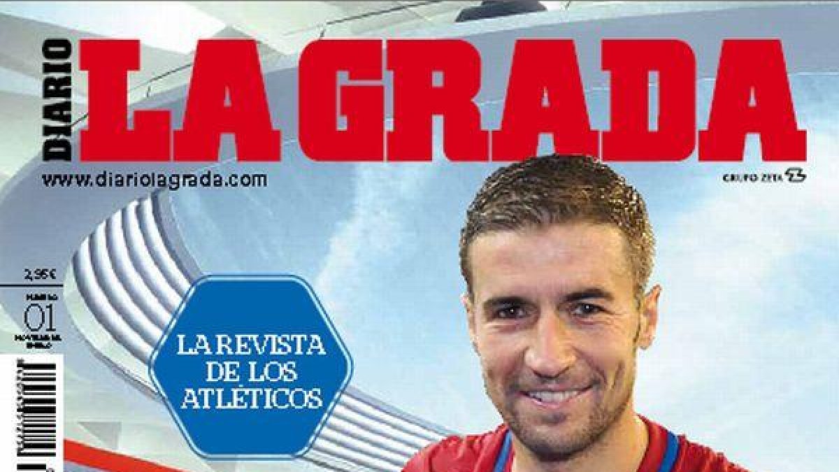 Gabi, en la portada de la nueva revista del Grupo Zeta.-