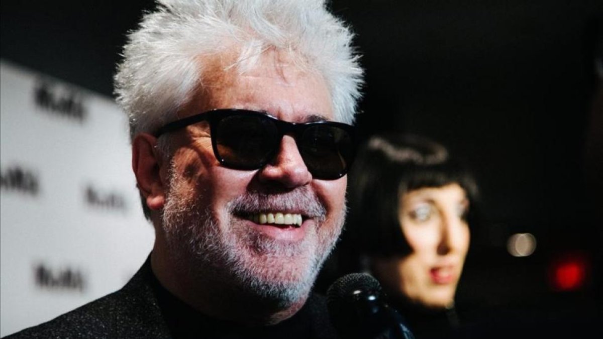 El director de cine Pedro Almodóvar.-ALBA VIGARAY