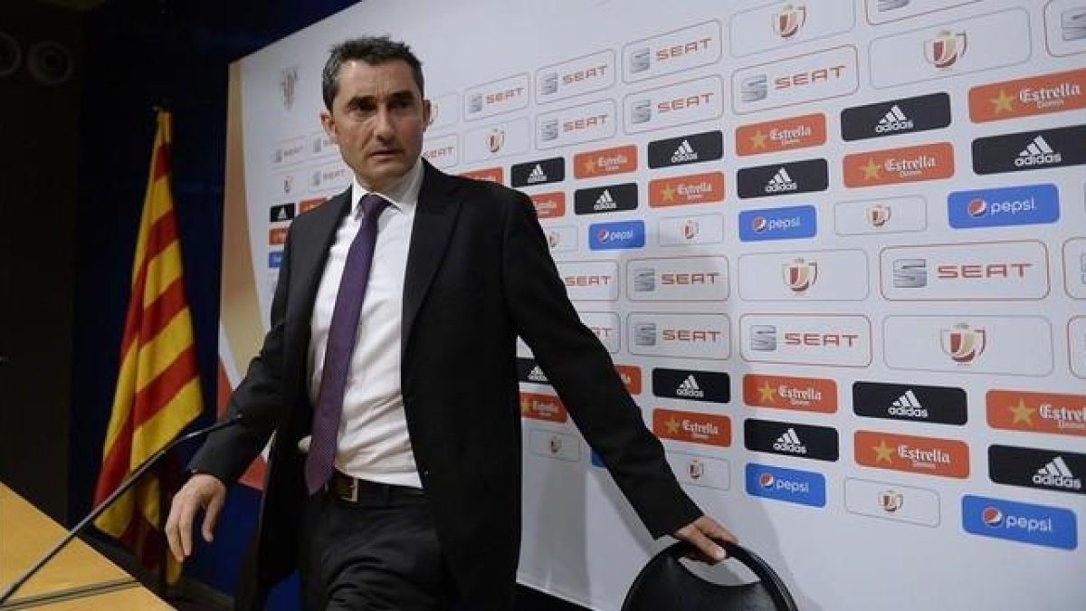 Ernesto Valverde.-AFP / JOSEP LAGO