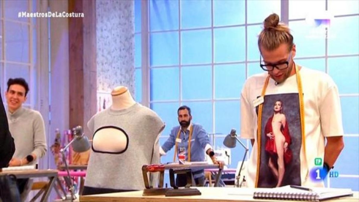 Eduardo, en Maestros de la costura (TVE).-EL PERIÓDICO