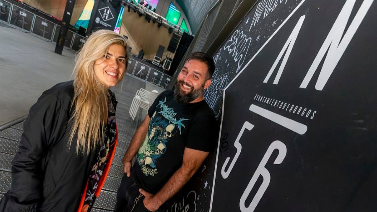 Natalia Cerdá y Santiago Mancho 'Cholo', gerentes de la sala Andén 56. SANTI OTERO